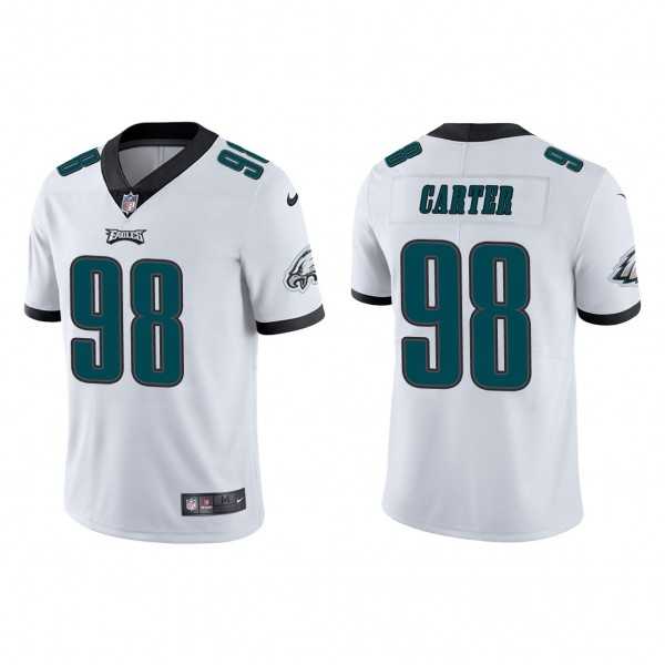 Men & Women & Youth Philadelphia Eagles #98 Jalen Carter White Vapor Untouchable Limited Stitched Jersey,We sell and wholesale Men & Women & Youth Philadelphia Eagles #98 Jalen Carter White Vapor Untouchable Limited Stitched Jersey on line form chian!